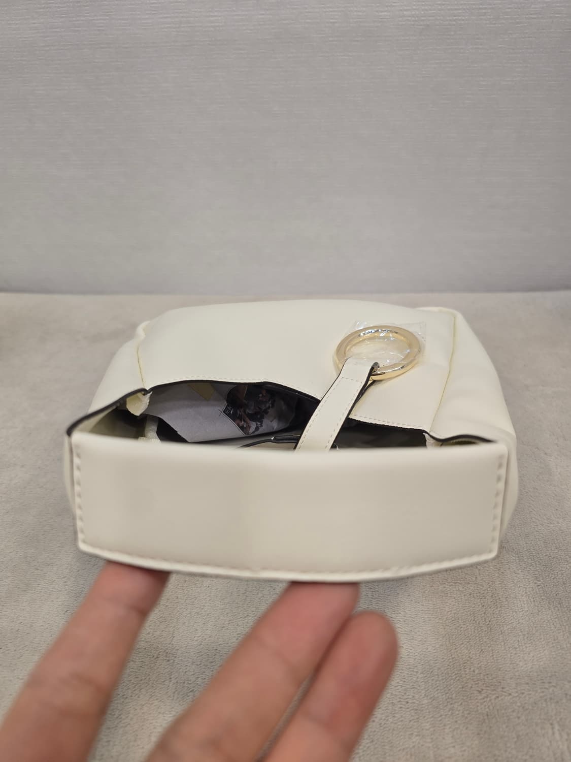 새상품) 사만사 타바사 아이보리 미니 토트백 가방 상품이미지5