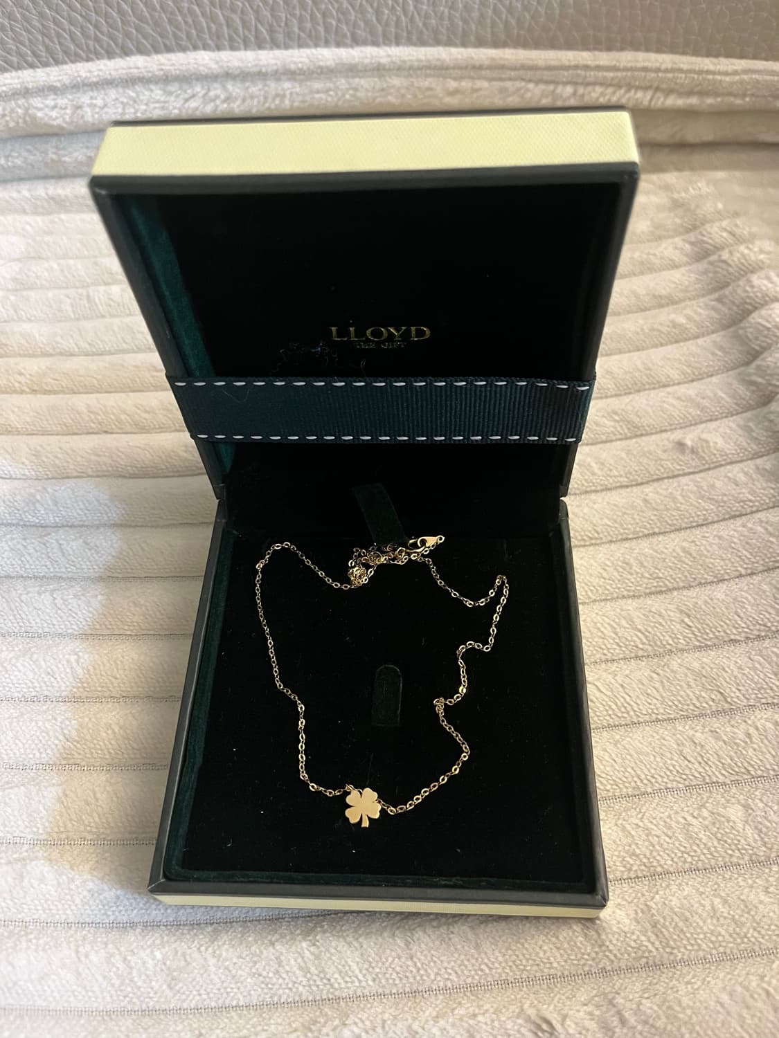 로이드 네잎클로버 14K 목걸이 상품이미지1