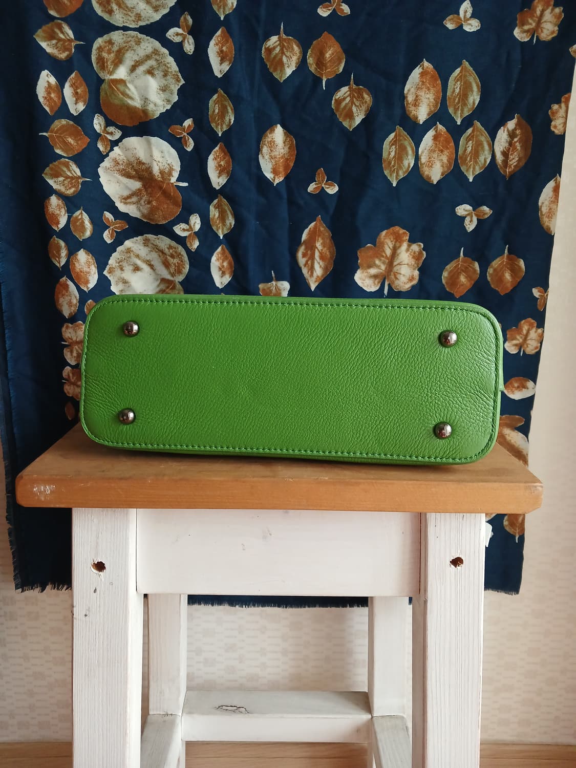 (새상품)TRYA'D 브랜드의 연두색 가죽가방 입니다 상품이미지4