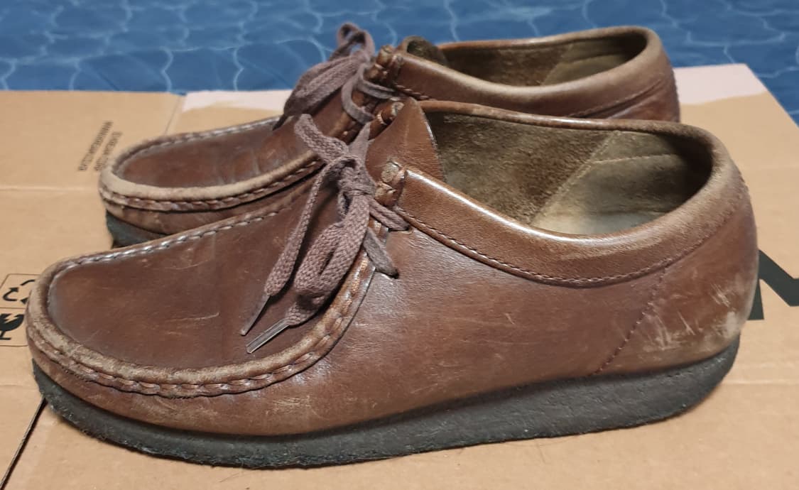 클락스 오리지널스 더비 가죽 왈라비 UK7G (260) 상품이미지3