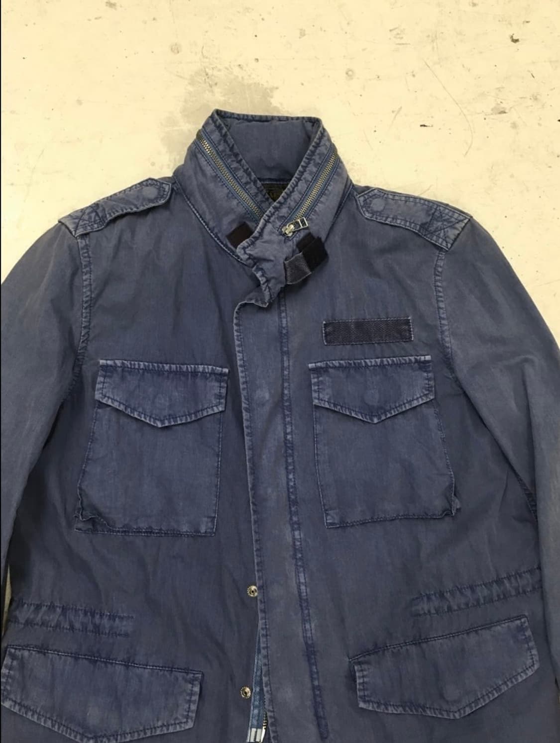 Beams Plus 잉크다잉 m65필드자켓 상품이미지3