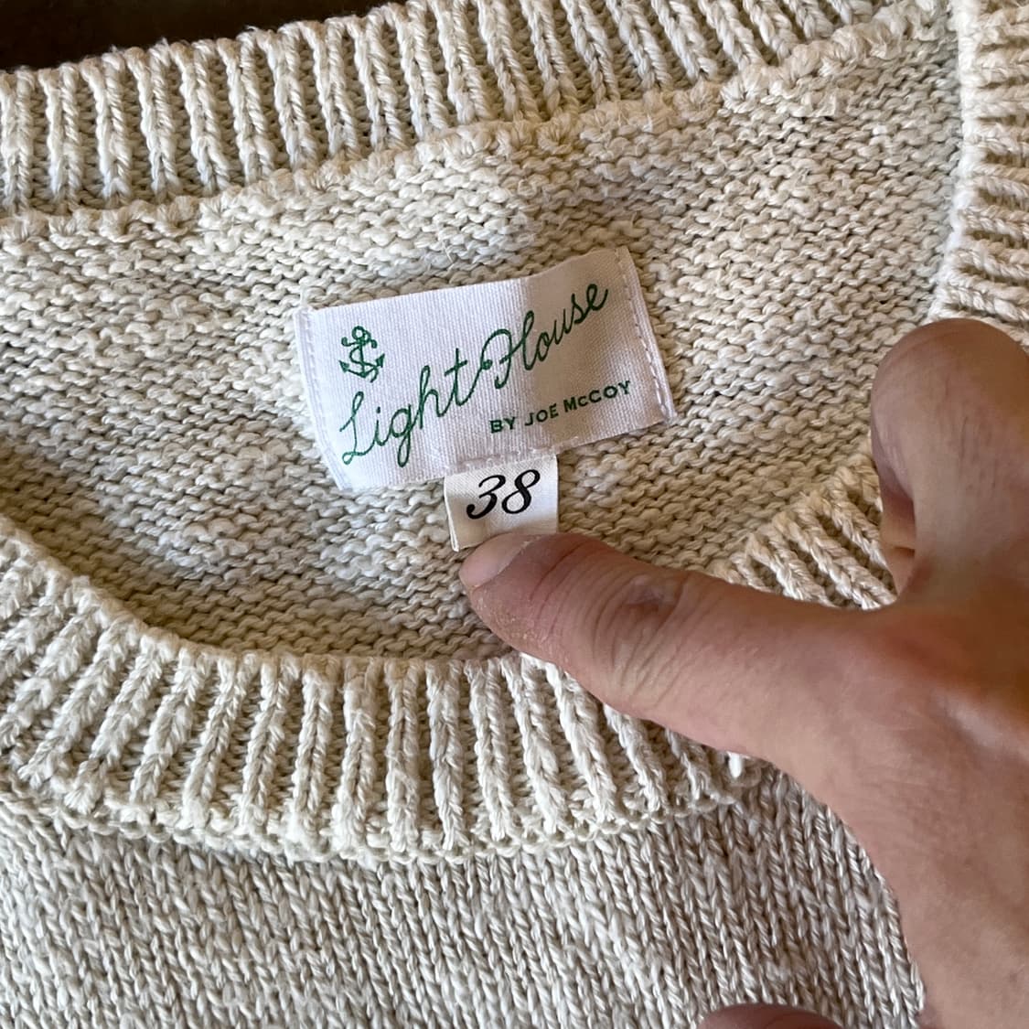 리얼맥코이 크루넥 니트 상품이미지4