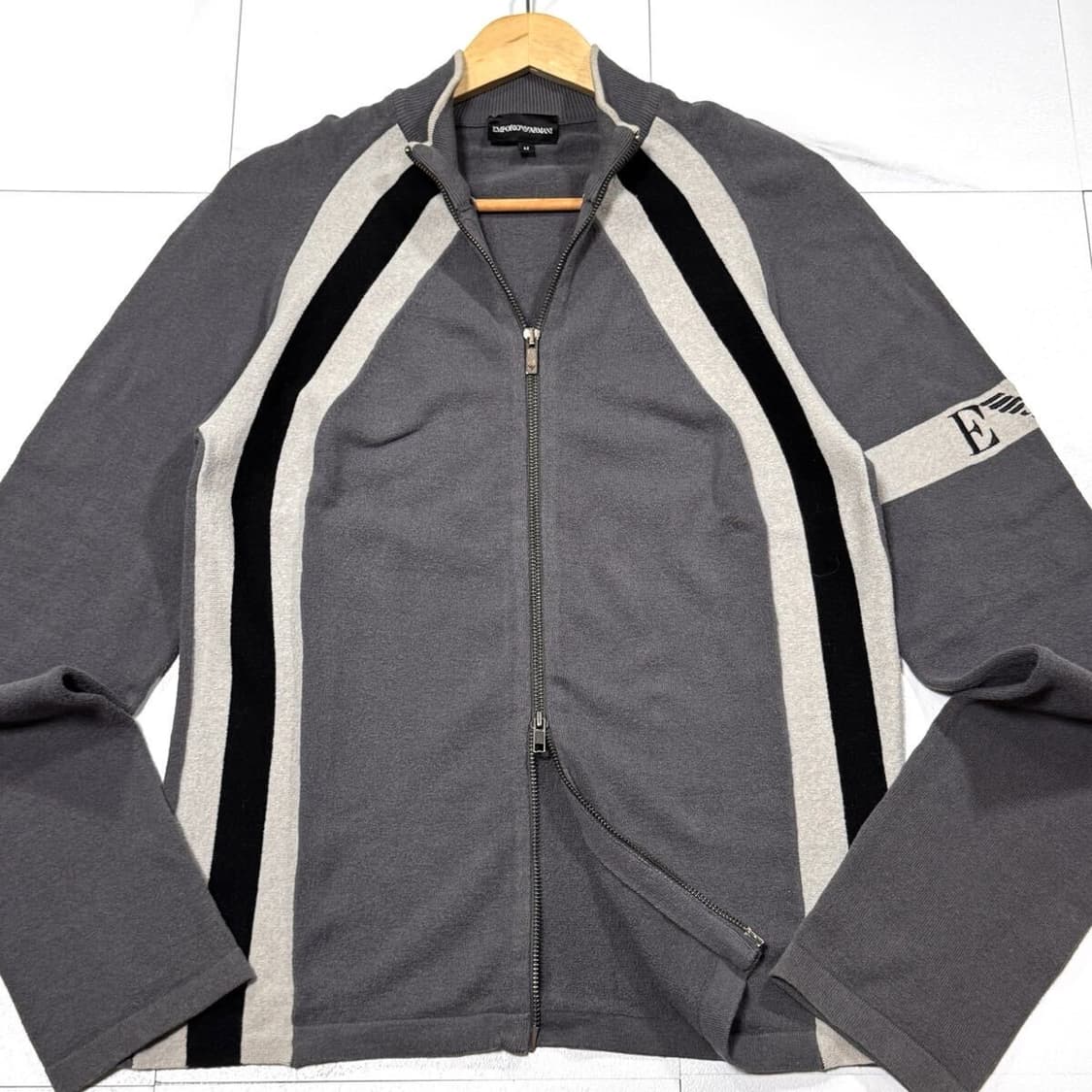 emporio armani knit zip up 상품이미지1