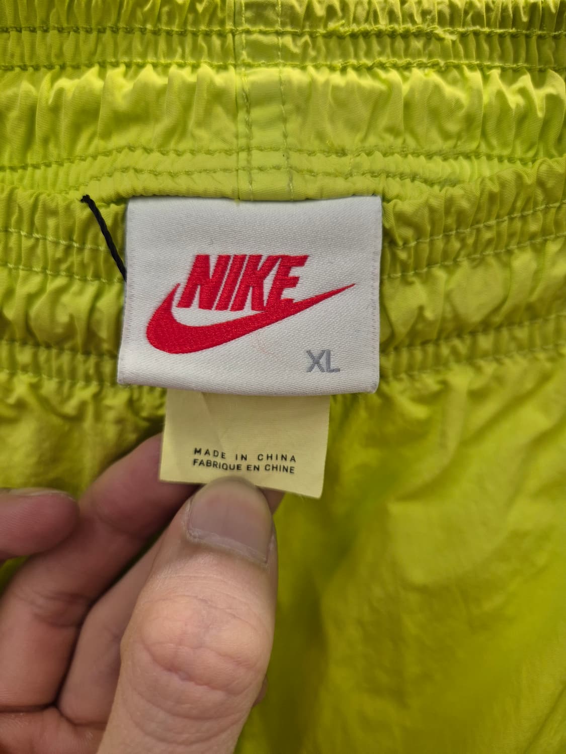 나이키 스투시 형광색 트랙 팬츠 XL 상품이미지6