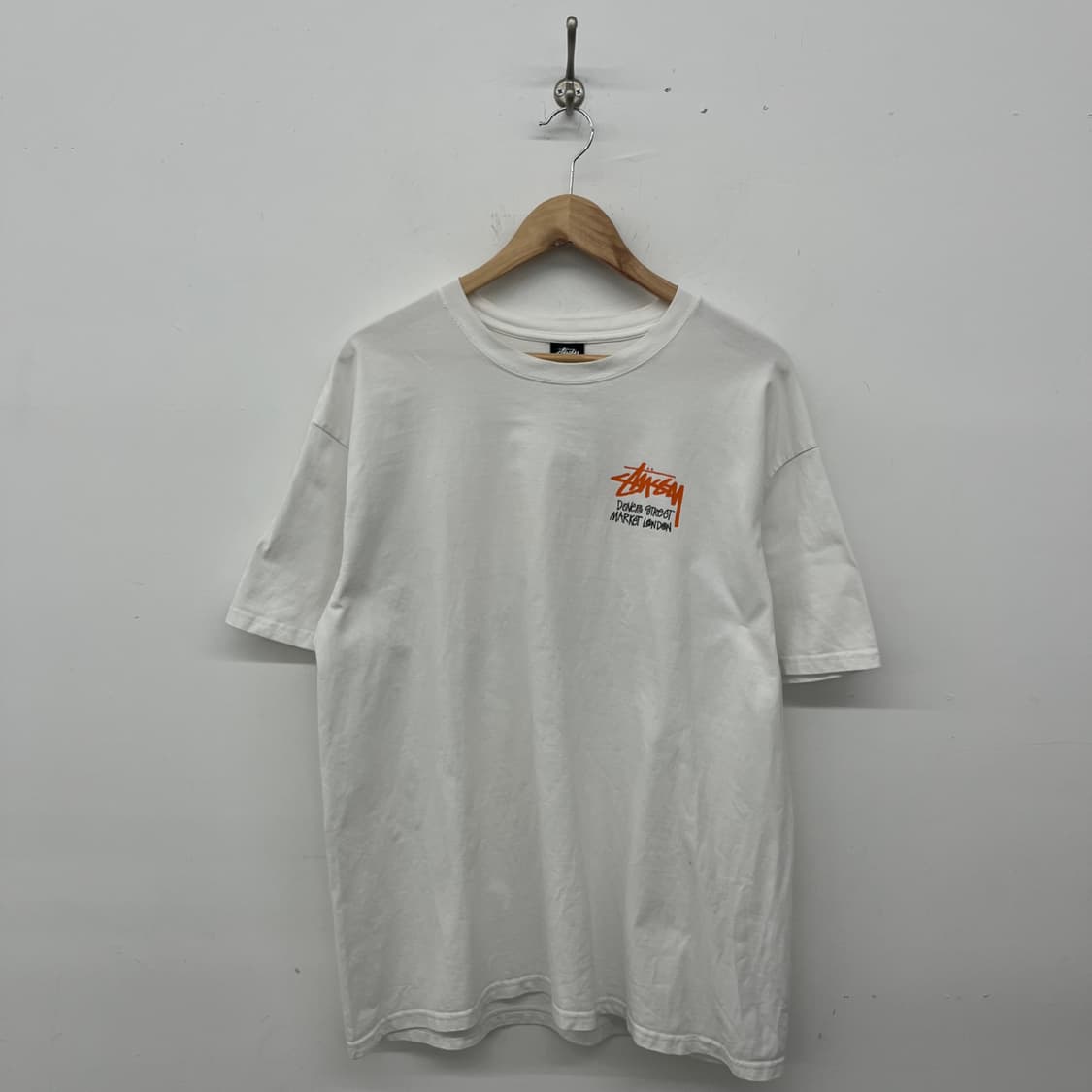 스투시 Dover Street Market 화이트 반팔티 남XL 상품이미지1
