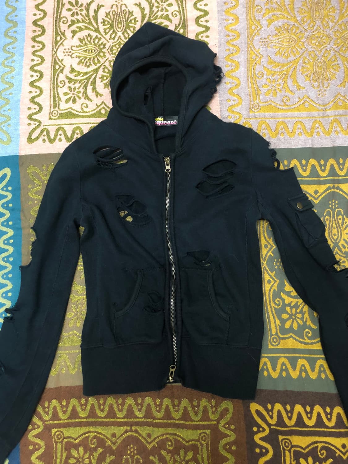 damage destroy hood zipup 상품이미지4