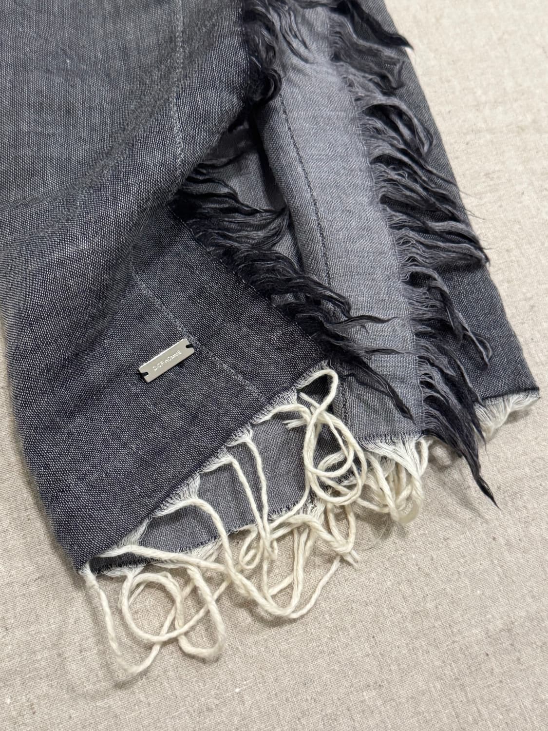 디올 옴므 프린지 실크 더블사이드 머플러 상품이미지4