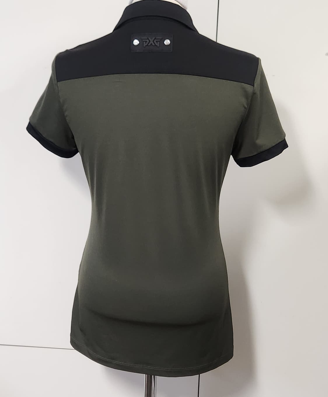 PXG 여성 카키색 반팔 폴로티 S 상품이미지2