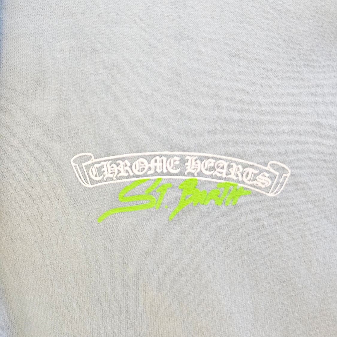 [M] 크롬하츠 세인트바스 한정판 후드집업 라이트블루 C0101C010 상품이미지5