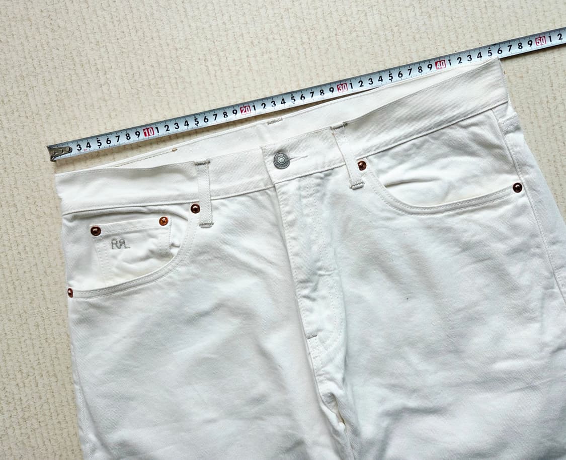 더블알엘 에크루 화이트 팬츠  상품이미지8