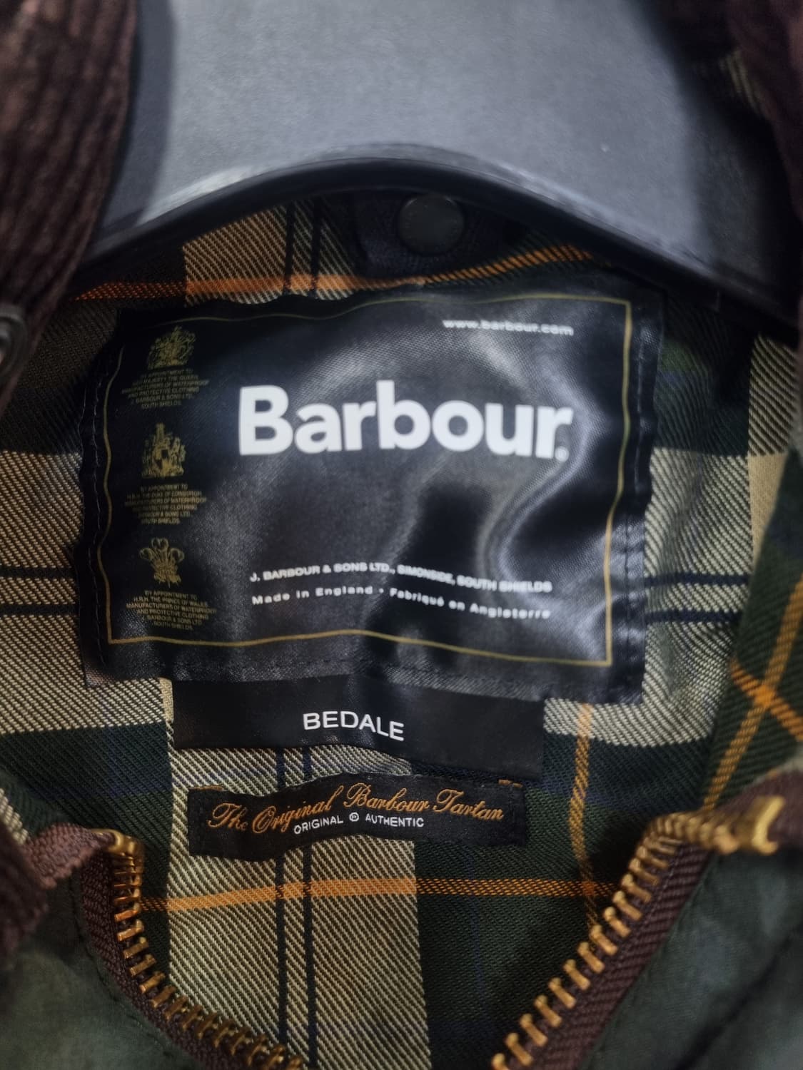 바버 비데일 자켓 C32/81CM 올리브 상품이미지3