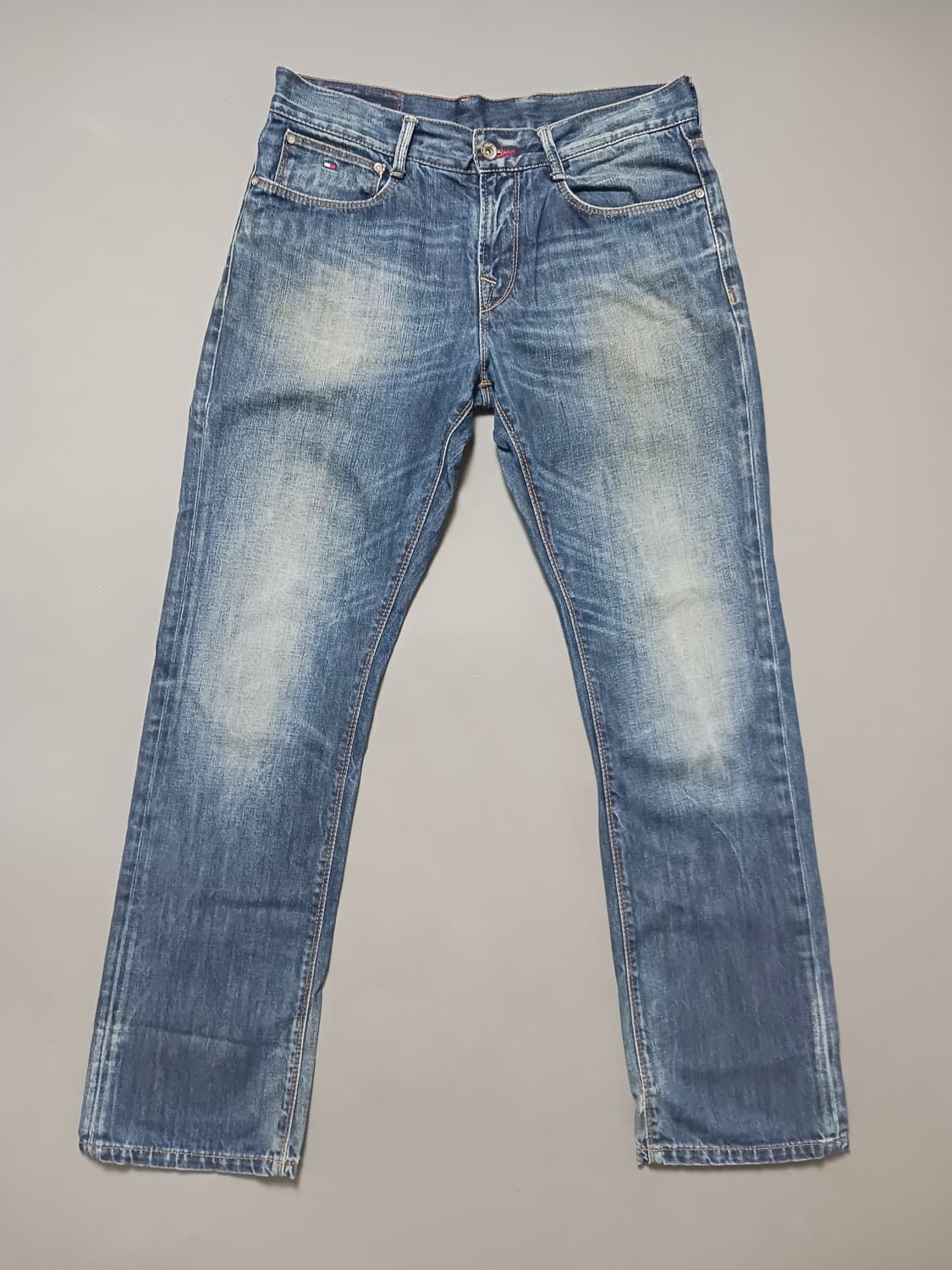 [32] 타미힐피거 빈티지워싱 보스턴 슬림진 청바지 상품이미지1