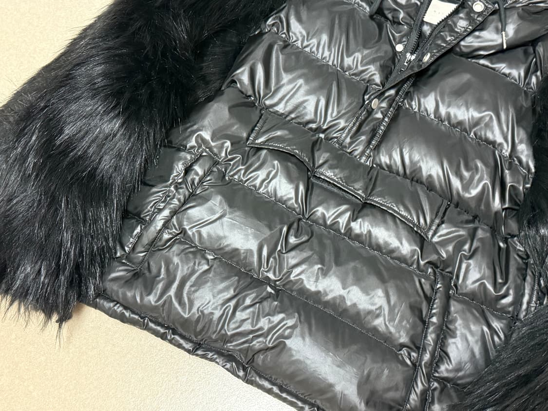 퍼소매 아노락 패딩 후드 상품이미지4