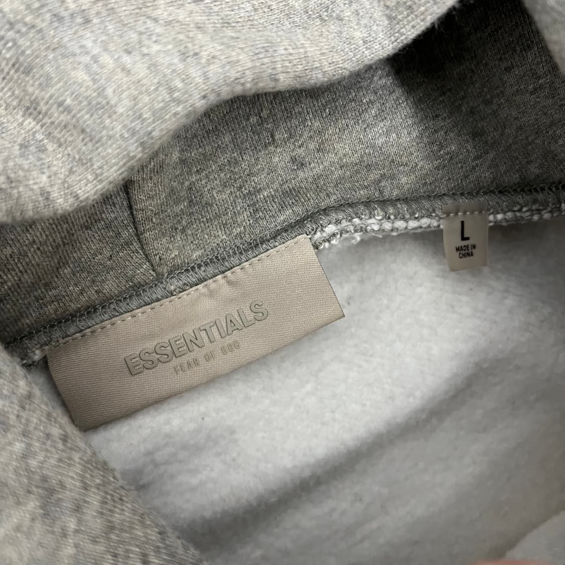 피어오브갓 에센셜 로고 오버사이즈 스웻 후드 상품이미지5