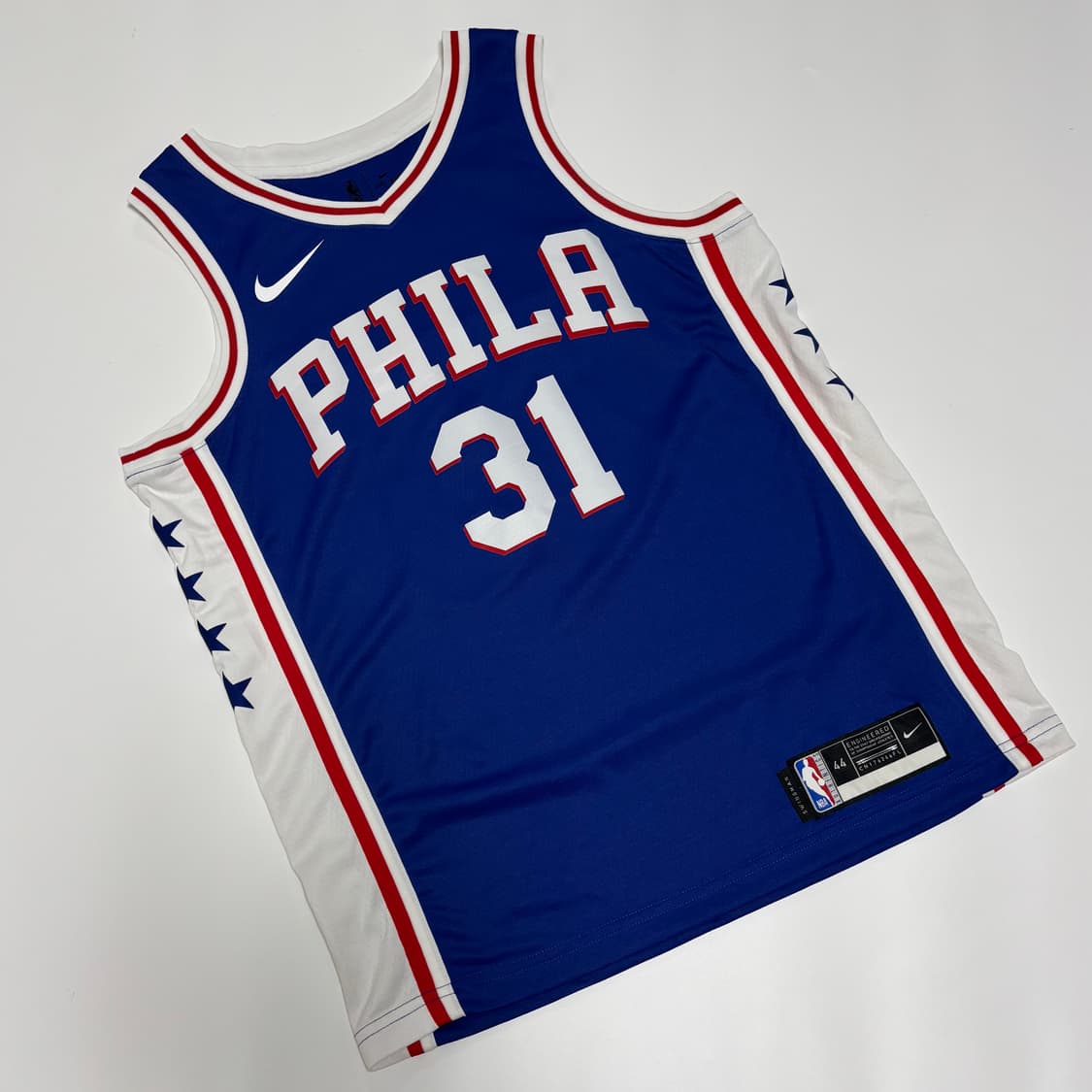 나이키 NBA 필라델피아 세븐티식서스 세스 커리 스윙맨 저지 상품이미지1