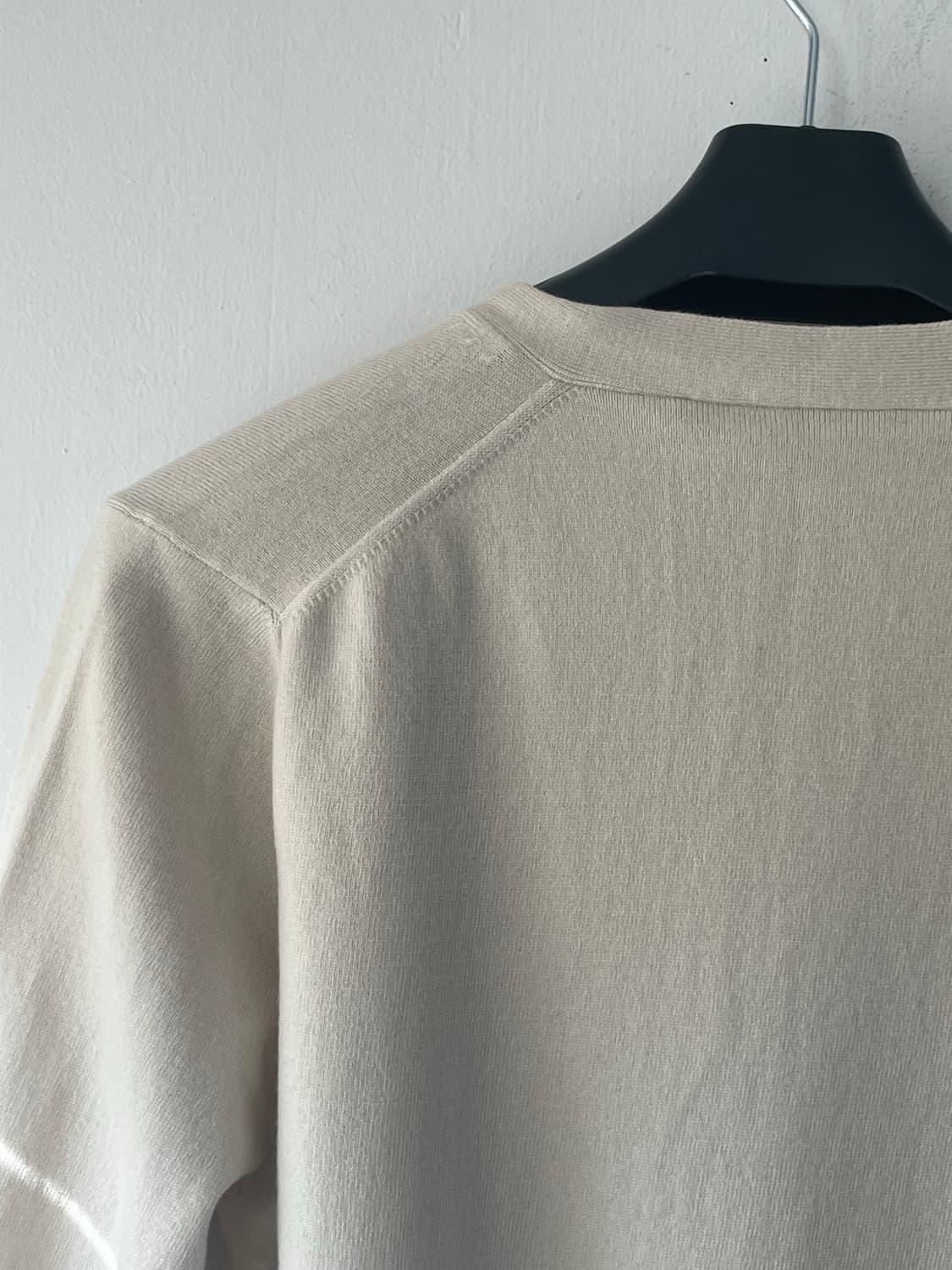 아크네 스튜디오 메리노울 페이스로고 니트 베이지 새상품 상품이미지7