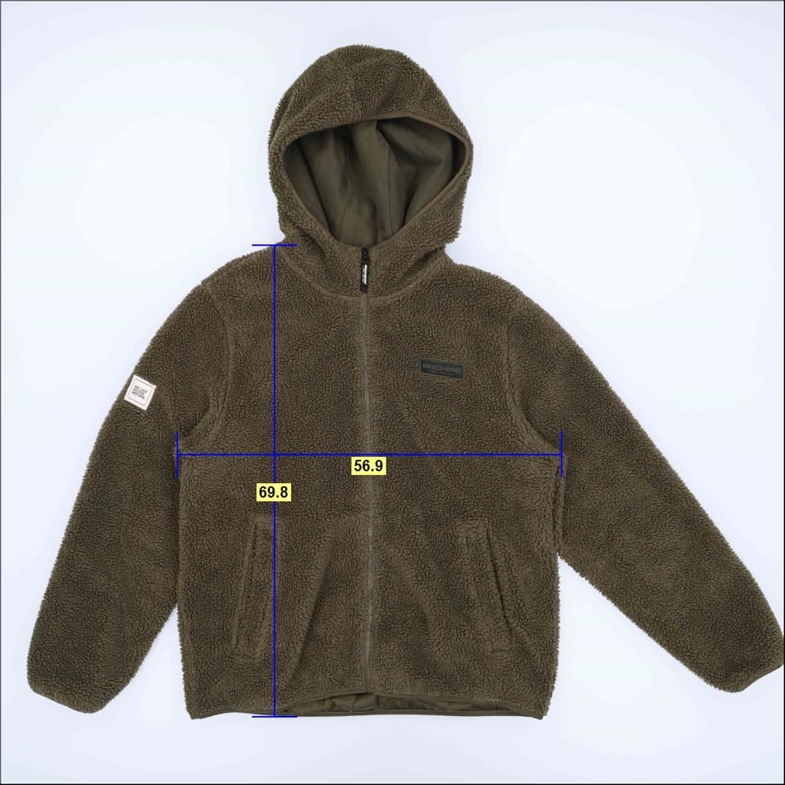 [2XL] 스케쳐스 뽀글이 플리스 후드자켓 1210H1 상품이미지6