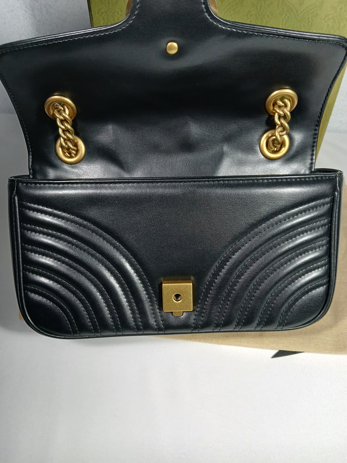 구찌 마몽 마틀라세 숄더백 스몰 443497 상품이미지9