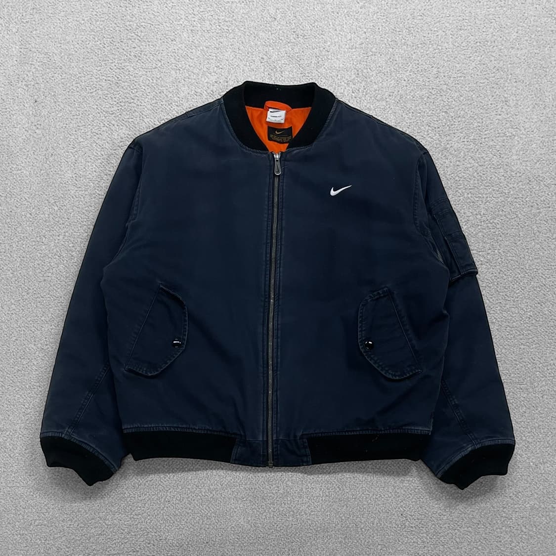 나이키 라이프 우븐 플라이트 봄버 자켓 네이비 상품이미지1