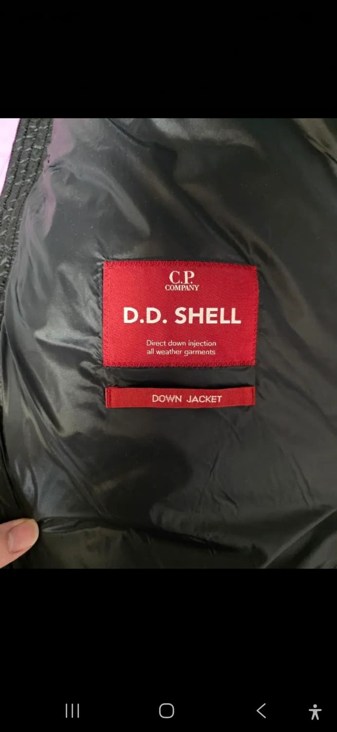 CP컴퍼니 DD쉘 니트 패딩조끼 19CMKN185A 006390M 999 상품이미지5