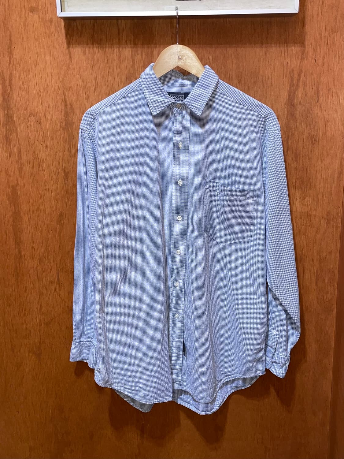 (M) POLO 폴로 랄프로렌 체크 셔츠 상품이미지3