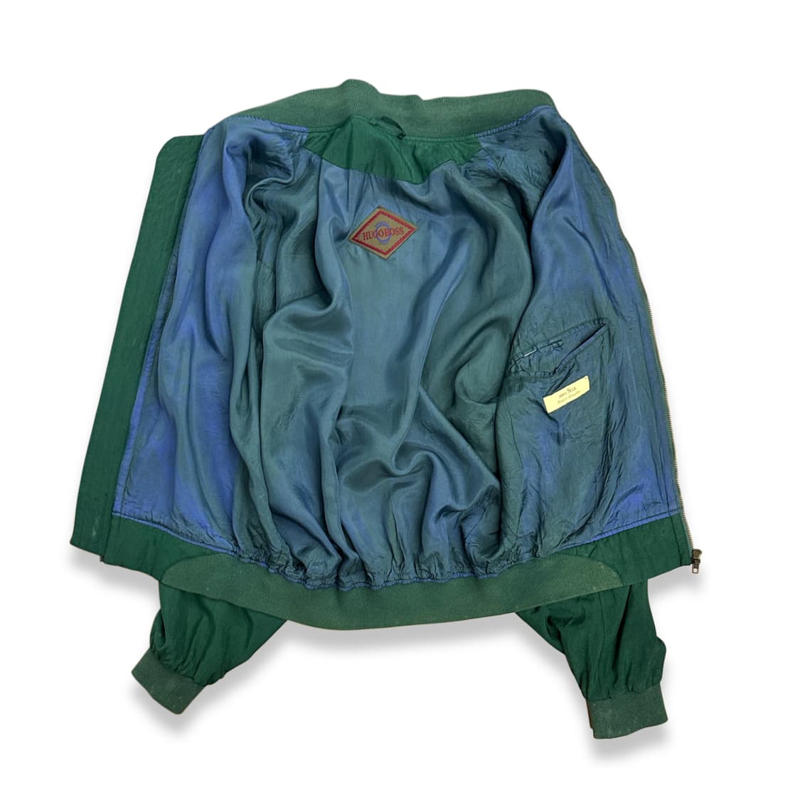 80s Hugo Boss 실크 봄버 자켓 48 상품이미지3