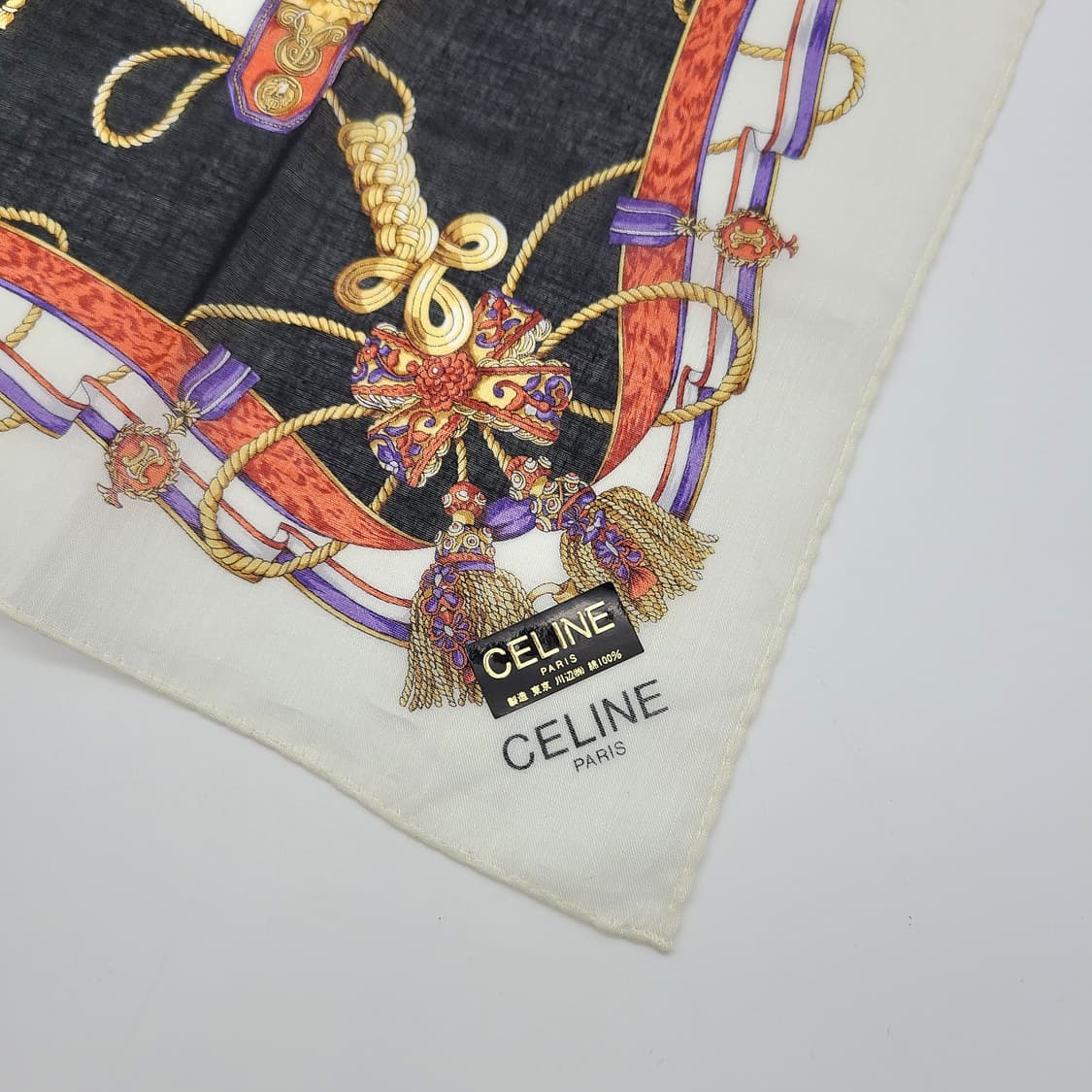 CELINE 셀린느 손수건 스카프 [BSCF12536-52-7] 상품이미지5
