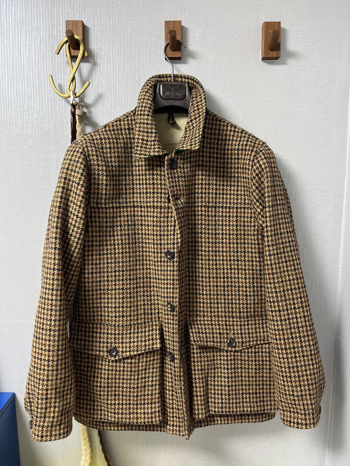 Drake's Houndstooth Check Jacket 상품이미지1