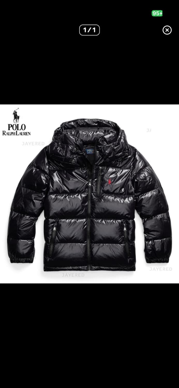 폴로 유광패딩 삽니다 가격 조정 사이즈 S 상품이미지1
