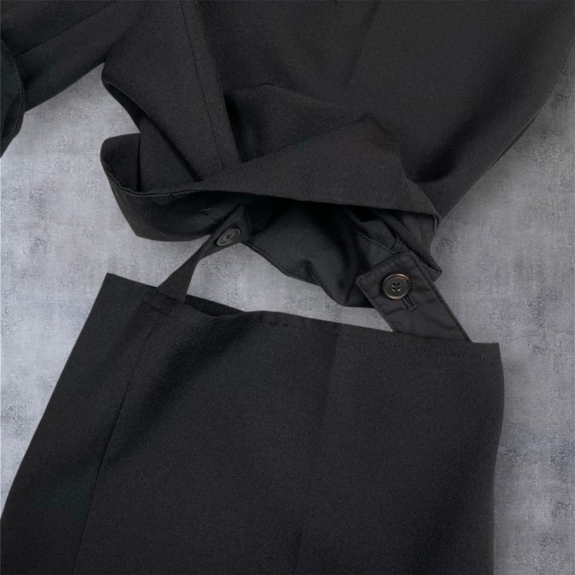 메종마레 maison marais 블랙 투웨이 벨 팬츠 38 상품이미지6