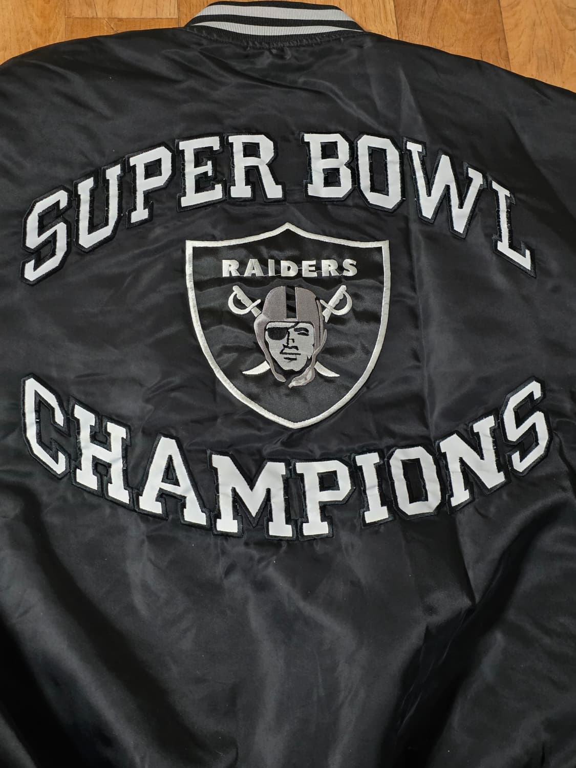 NFL Raiders (레이더스) 슈퍼볼 스타디움 자켓 상품이미지6