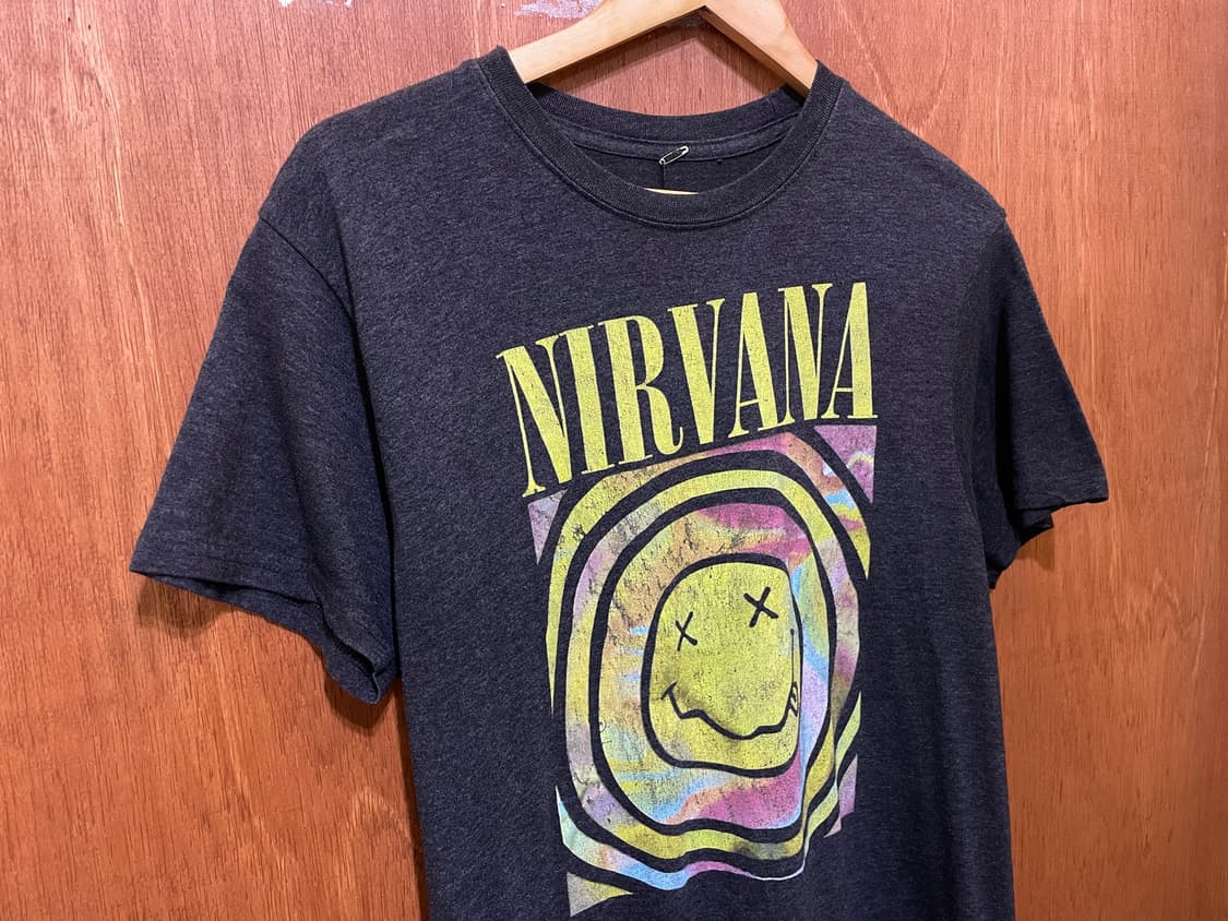 (XL) Nirvana 너바나 프린팅 반팔티 상품이미지3