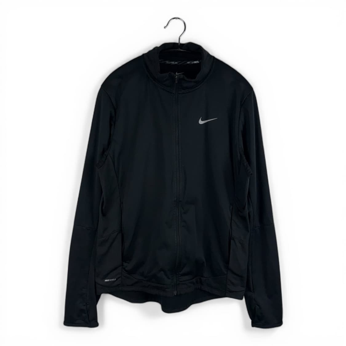 (M) 나이키 쉴드 러닝 집업 자켓 블랙 상품이미지1