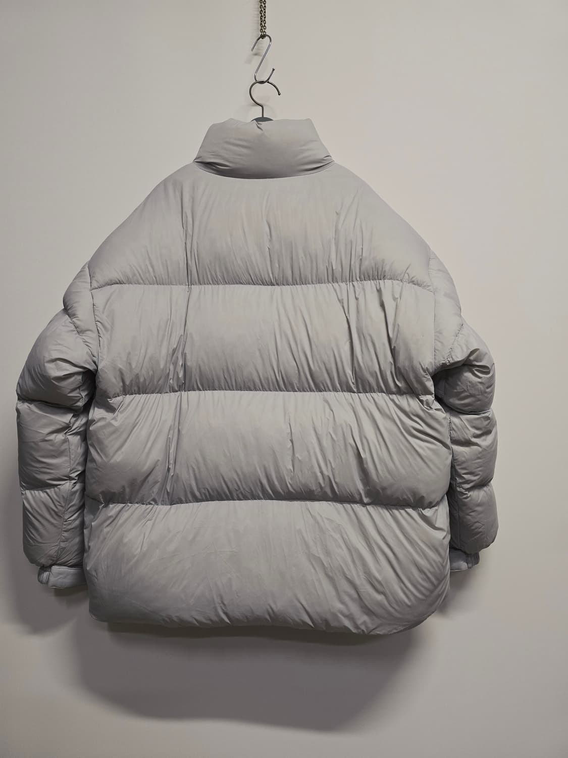 컬럼비아 라이트 그레이 푸퍼 패딩105 상품이미지5