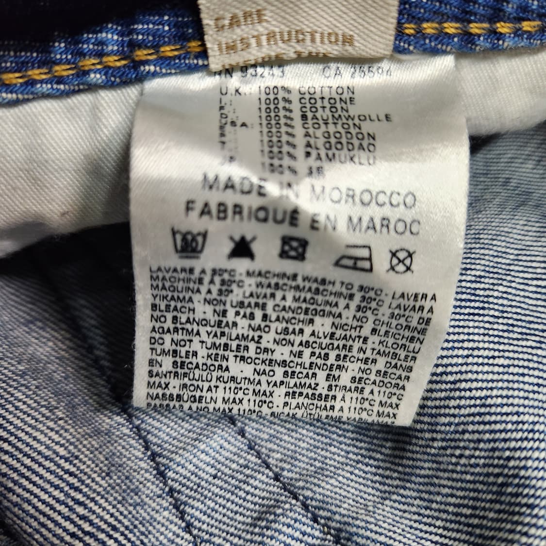 H602 [29] 디젤 ZATHAN 부츠컷 청바지
 상품이미지10