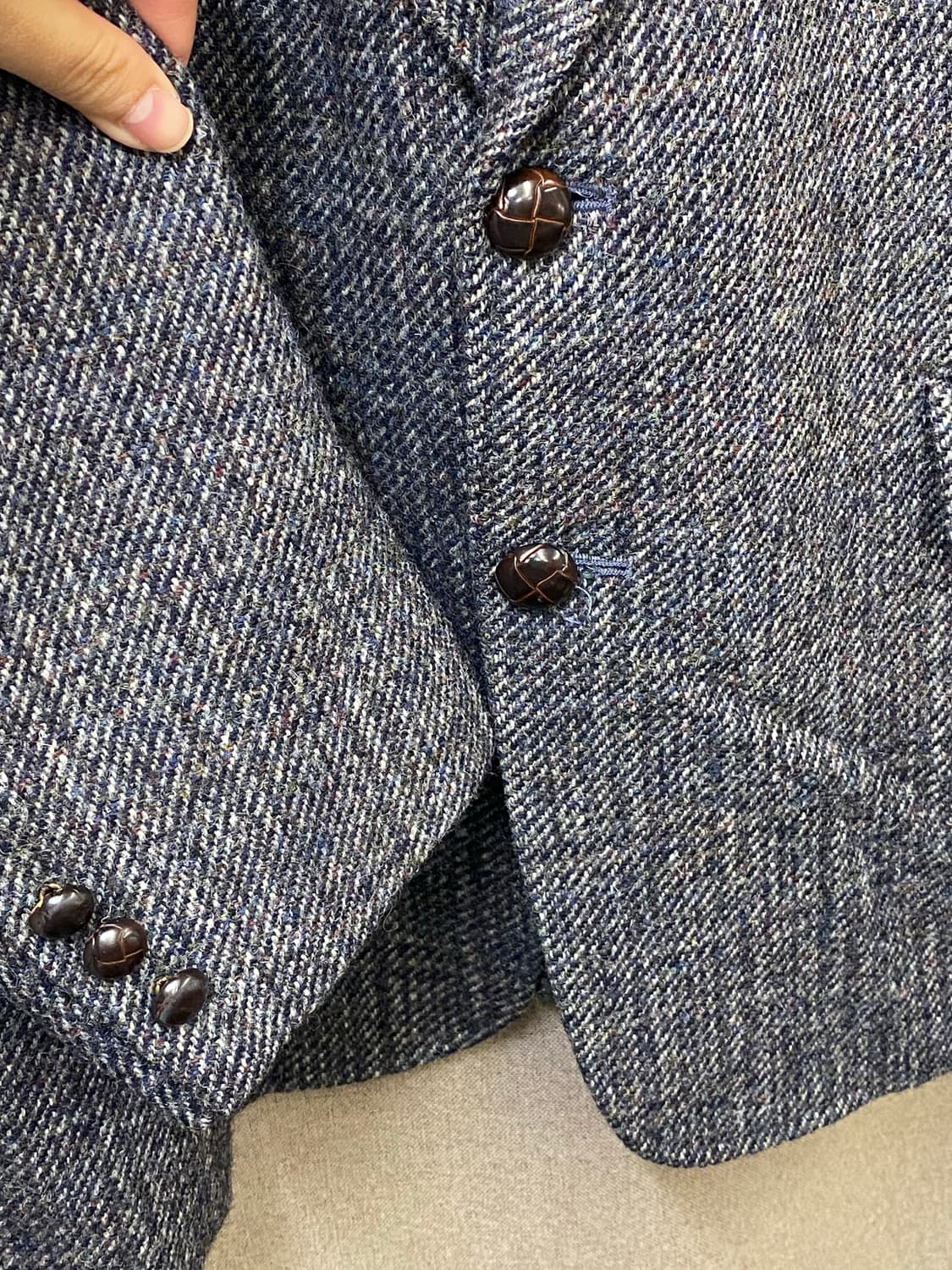 해리스 트위드 자켓 상품이미지3