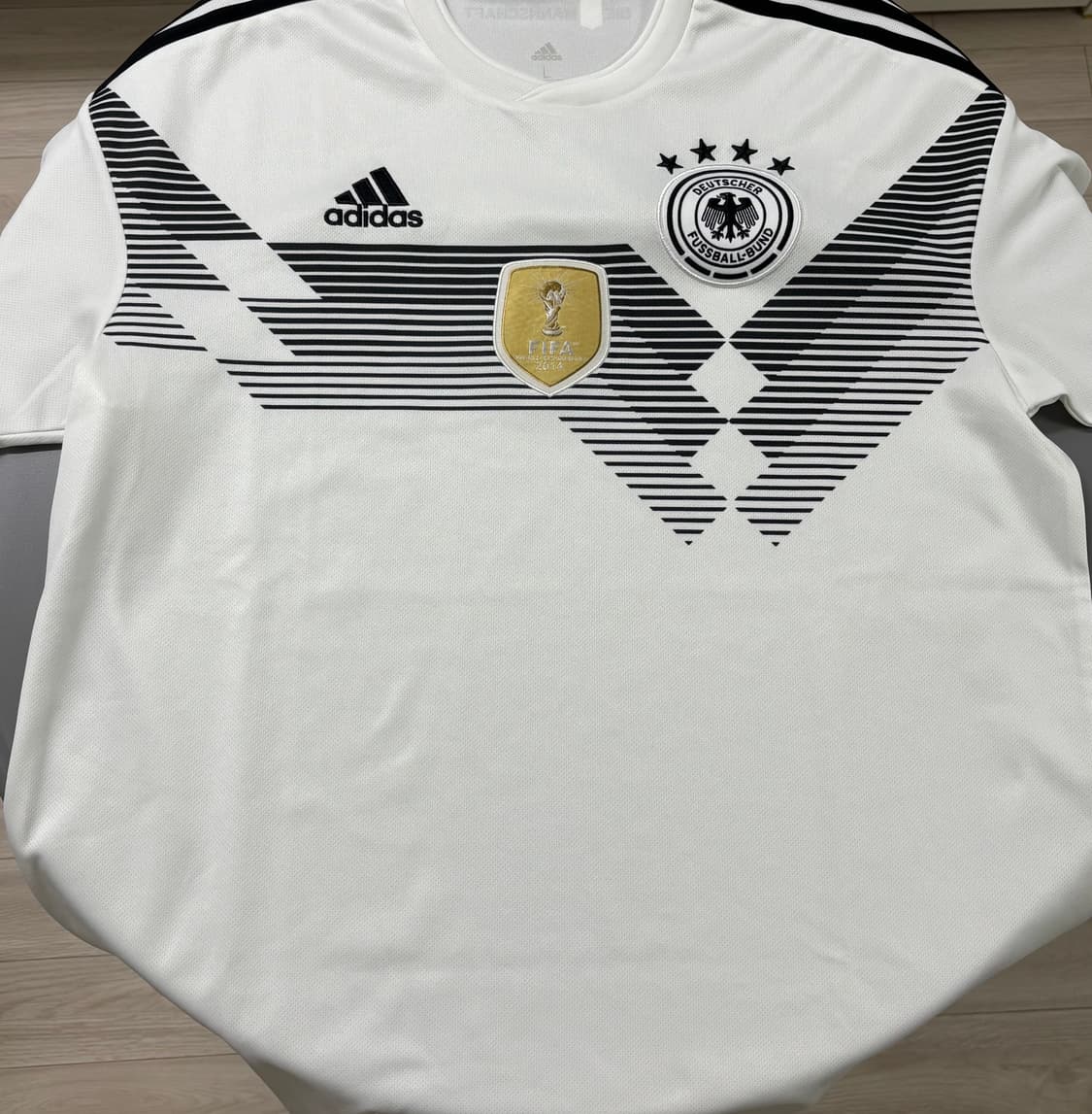 [L] 아디다스  2018 월드컵 DFB 독일 유니폼 홈저지 상품이미지3