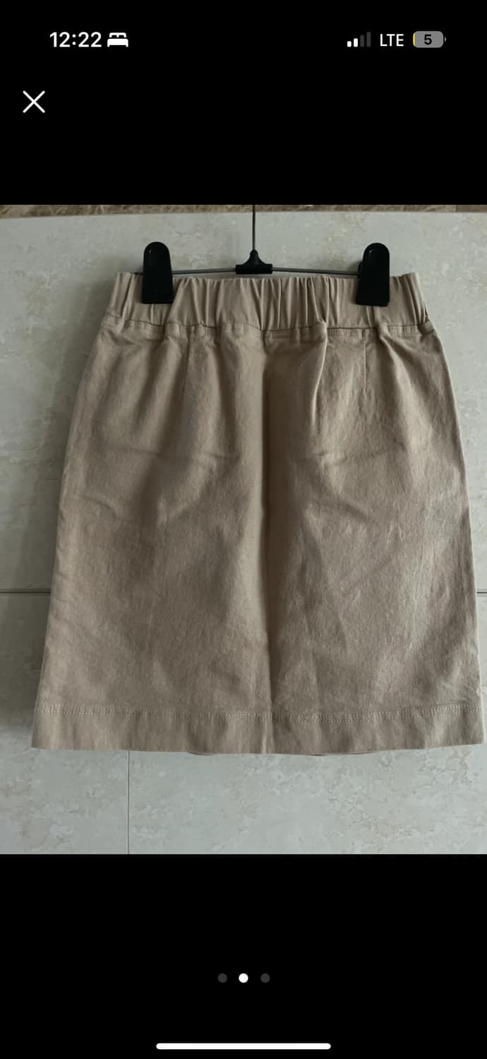 브라운 면치마 상품이미지2