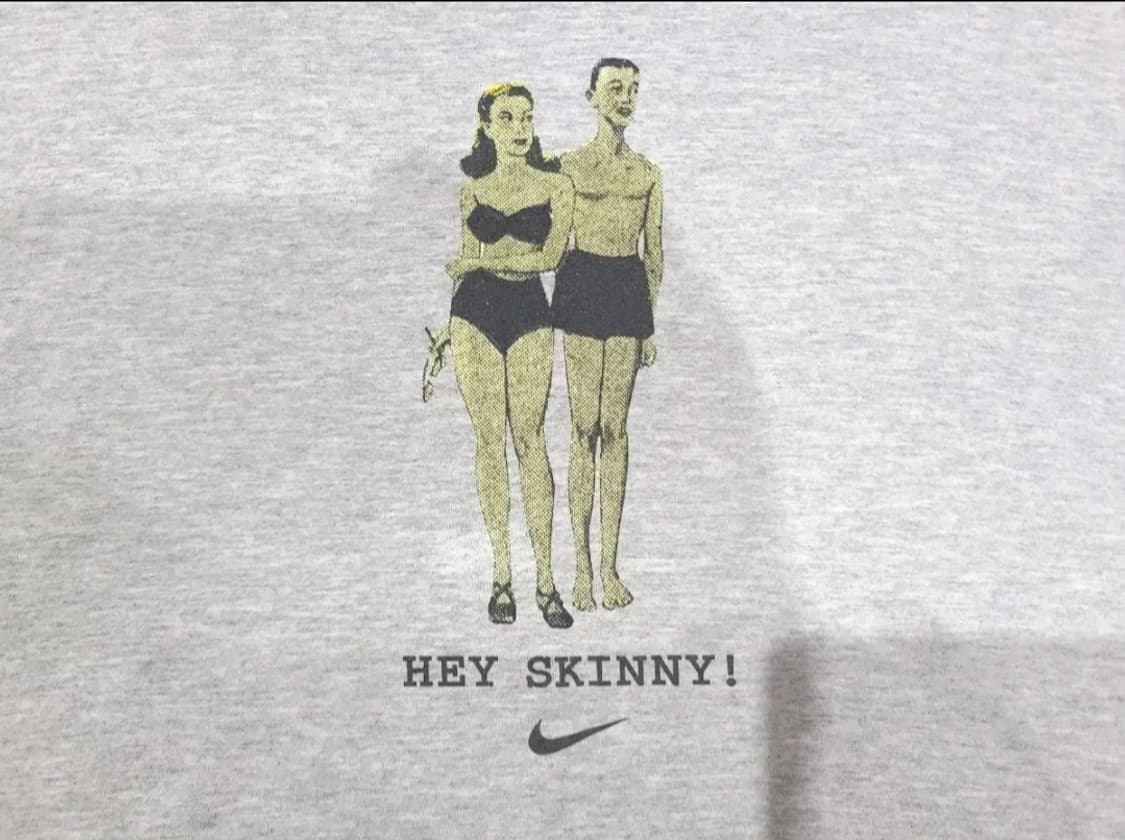 나이키 HEY SKINNEY! 카툰 빈티지티셔츠 상품이미지1