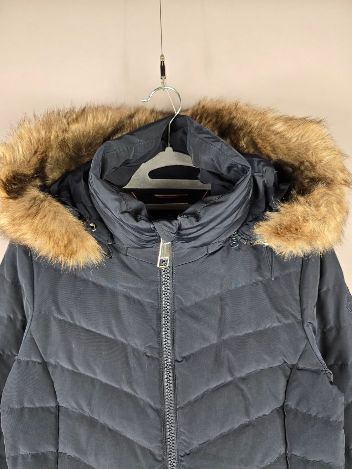 [무료배송]타미힐피거 S 여성 다운 패딩 점퍼 네이비 상품이미지2