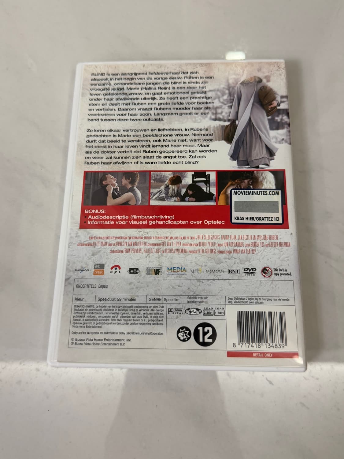  DVD 영화 《Blind》 네덜란드판 상품이미지2