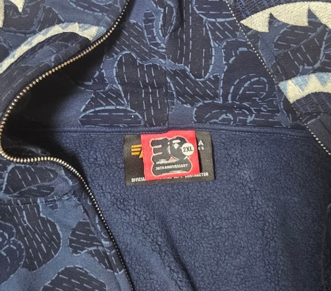 알파인더스트리 베이프 후드집업 상품이미지3