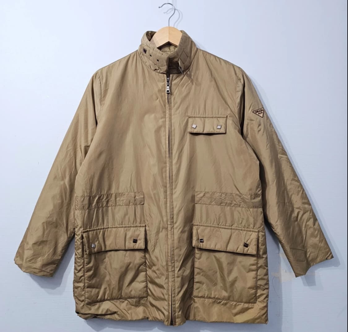 Prada 프라다 나일론 자켓 베이지색 ~66 상품이미지2