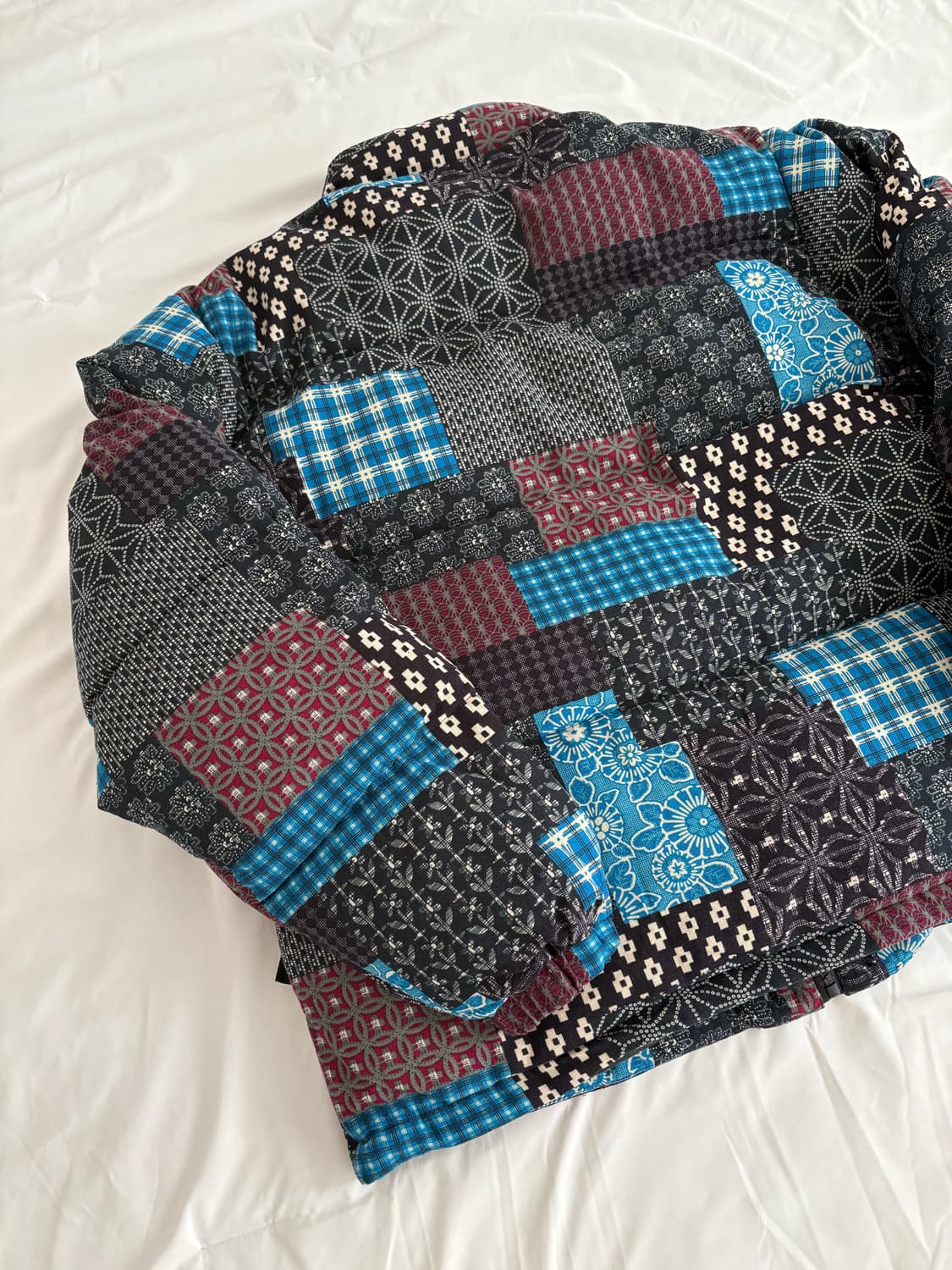 patchwork padding 패치워크 패딩 상품이미지8