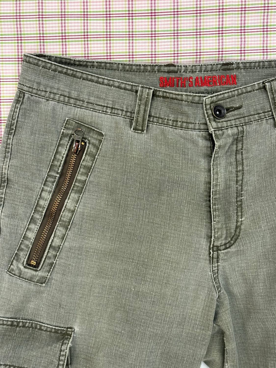 Smith’s American 워시드 그린 팬츠 상품이미지7