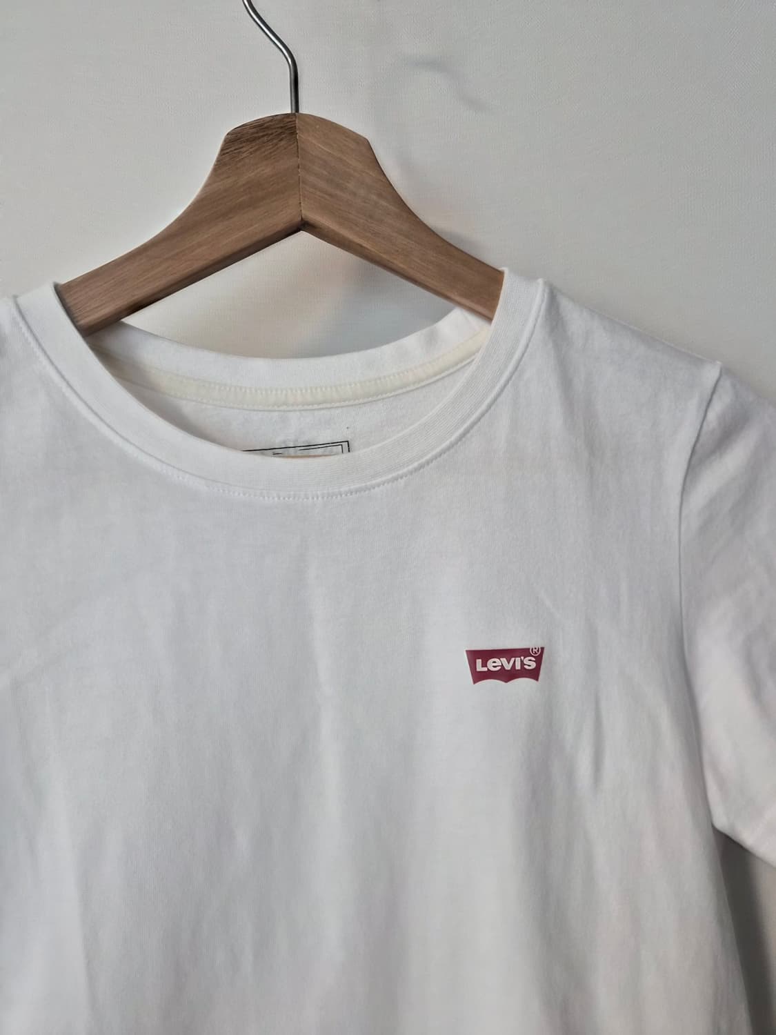 리바이스(Levi's) 키즈 화이트 로고 반팔 티셔츠 145 상품이미지2