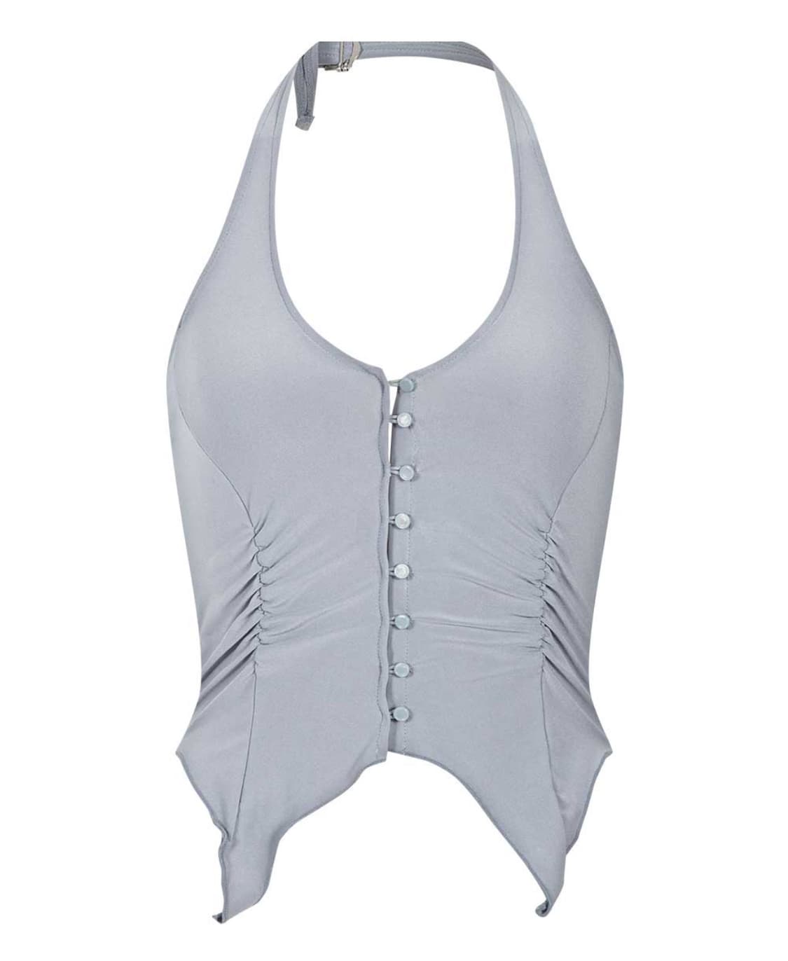 플리즈노팔로우 슬리브리스 탑 뮤트민트 Oda Sleeveless Top 상품이미지1