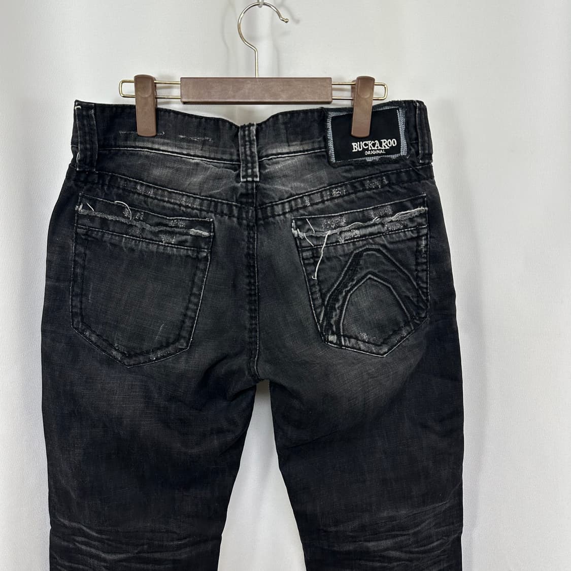  버커루 남자 흑청바지 32 상품이미지5