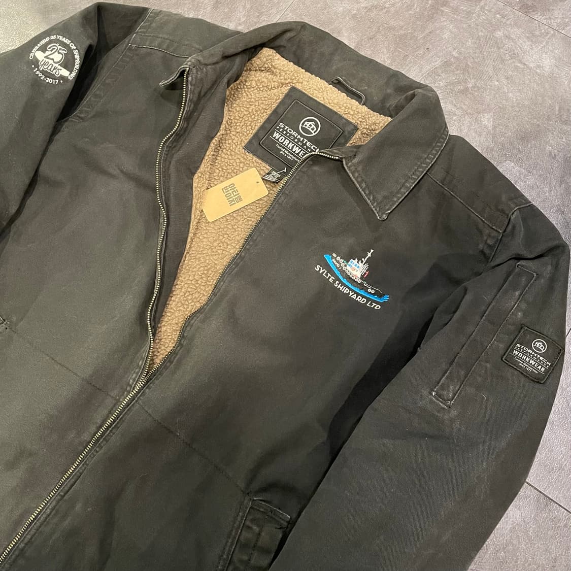 [IM] VTG 차콜 워싱 카라워크자켓 상품이미지8