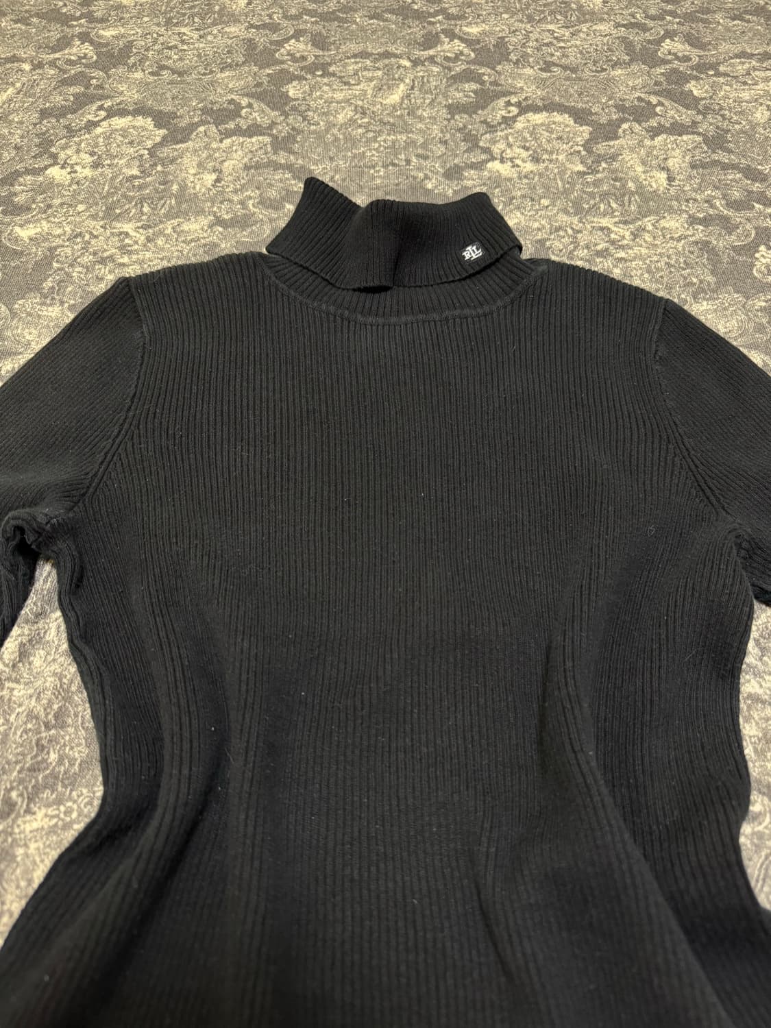 turtleneck knit black  상품이미지5